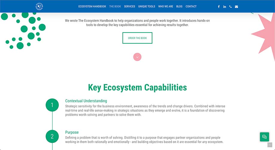 Ecosystem Handbook - Key Ecosystem Capabilities
