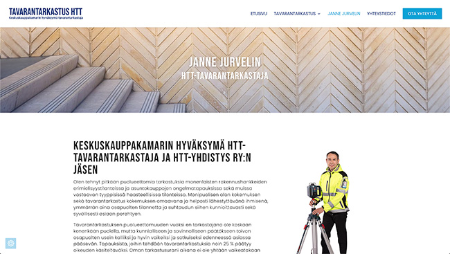Tavarantarkastaja Janne Jurvelin